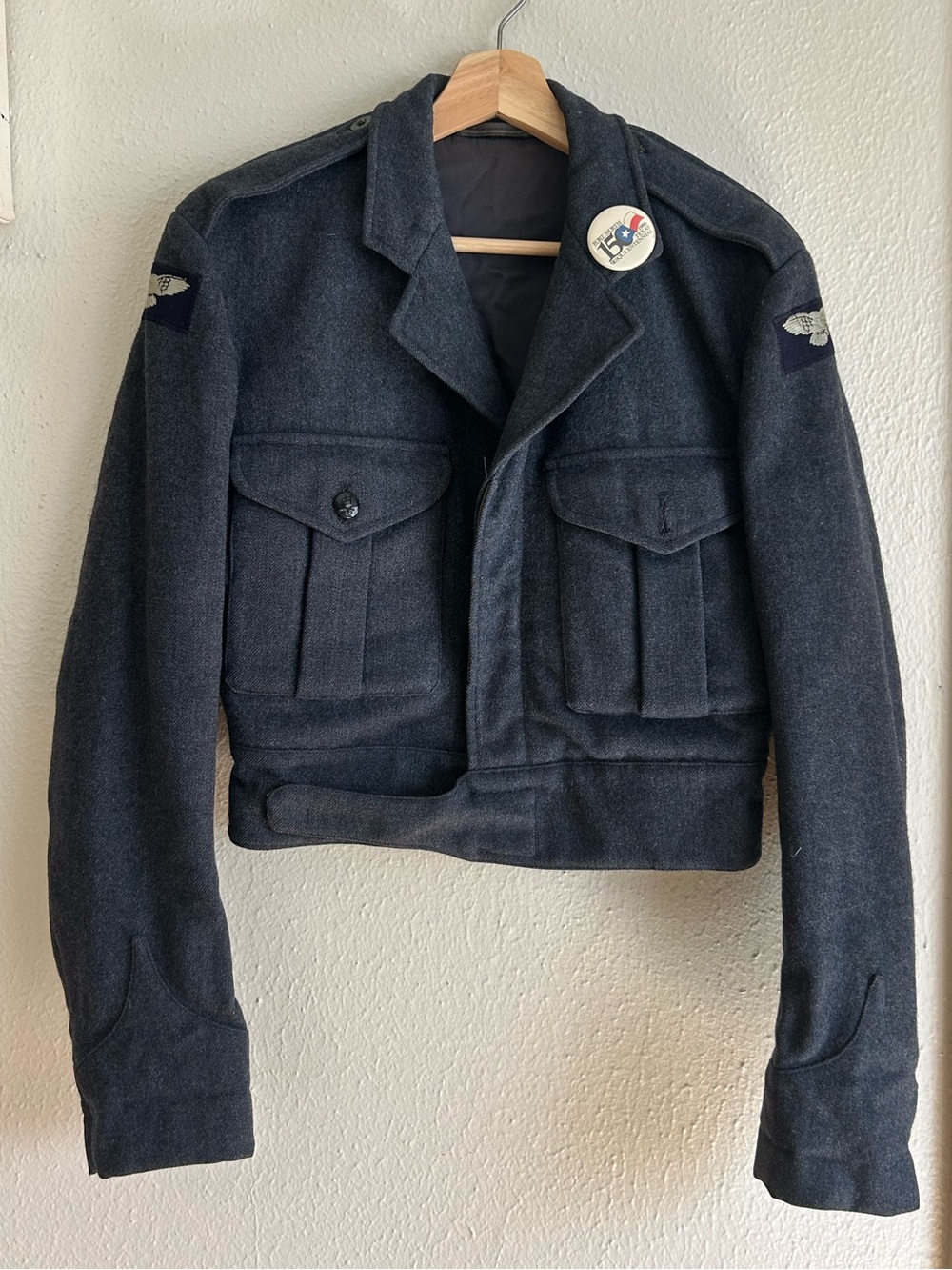 Vintage post-war army military jacket